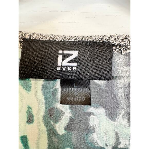 IZ Byer Long Sleeve Blouse Women's Size Large - Picture 3 of 3